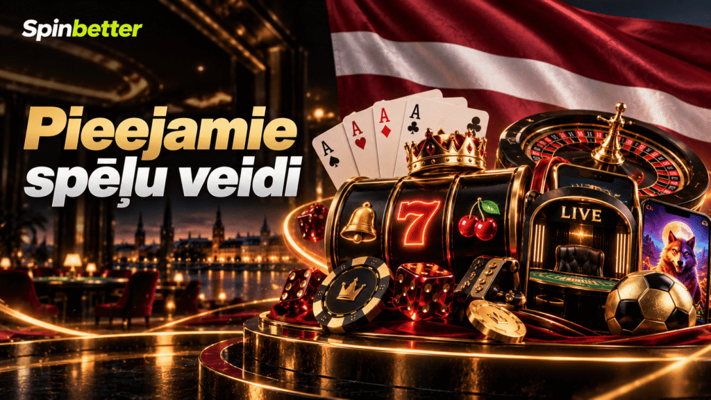 Pieejamie spēļu veidi