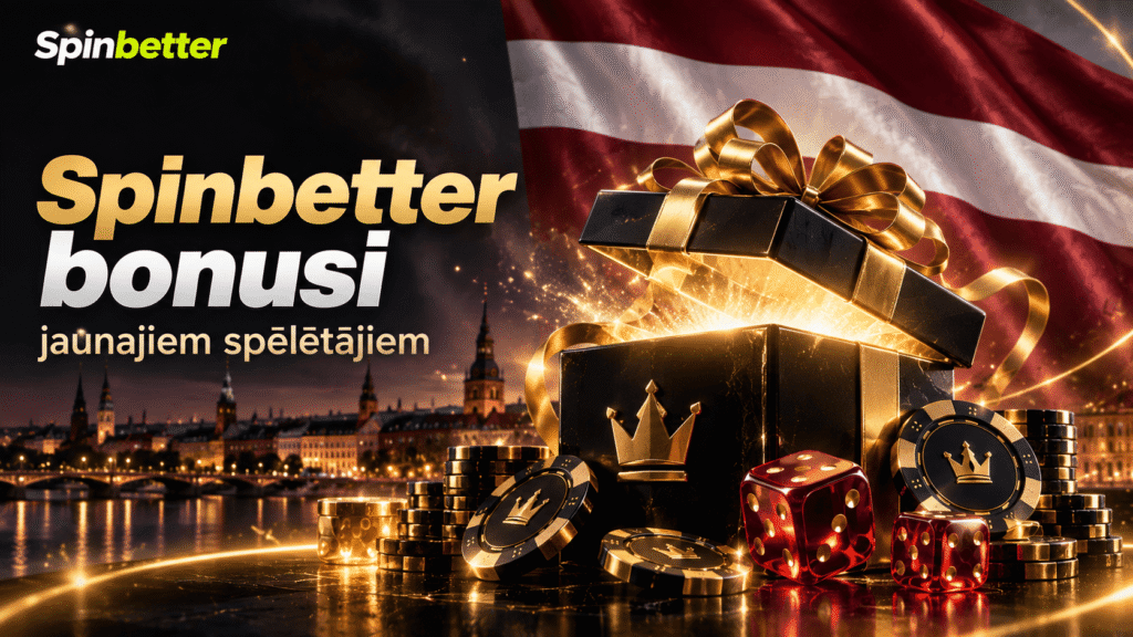 Lieliskais SpinBetter bonuss un reģistrācija